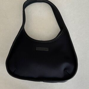 RARE VINTAGE COACH NEO MINI ERGO NEOPRENE HOBO BAG 6202 BLACK SATCHEL